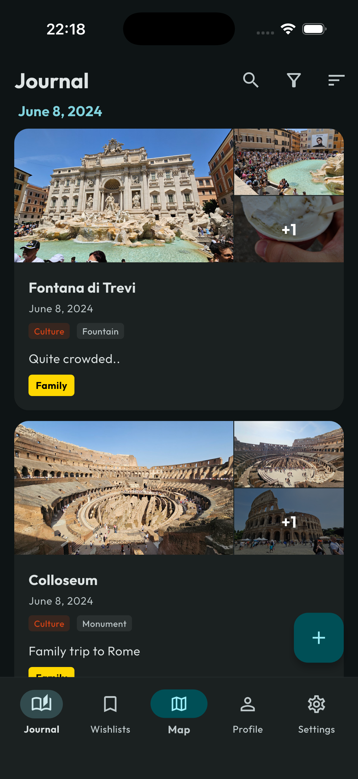 Spomyn Visits Log View